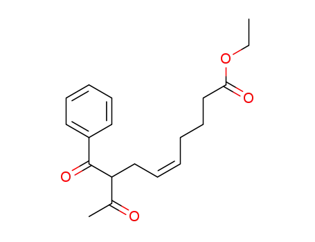 Molecular Structure of 185434-98-4 (5-Decenoic acid, 8-benzoyl-9-oxo-, ethyl ester, (5Z)-)