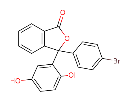 3-(4-Bromo-phenyl)-3-(2,5-dihydroxy-phenyl)-3H-isobenzofuran-1-one