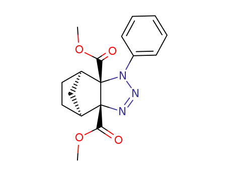 Molecular Structure of 56382-90-2 (dimethyl 1-phenyl-4,5,6,7-tetrahydro-1H-4,7-methanobenzotriazole-3a,7a-dicarboxylate)