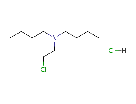 Molecular Structure of 4535-81-3 (dibutyl(2-chloroethyl)ammonium chloride)