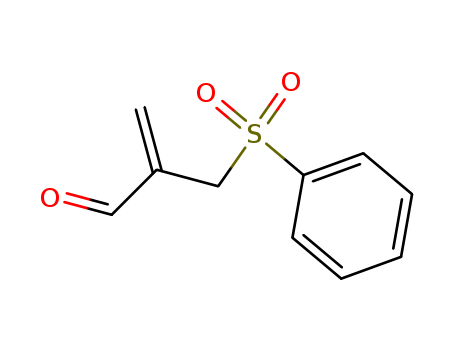 Molecular Structure of 167390-74-1 (2-Propenal, 2-[(phenylsulfonyl)methyl]-)