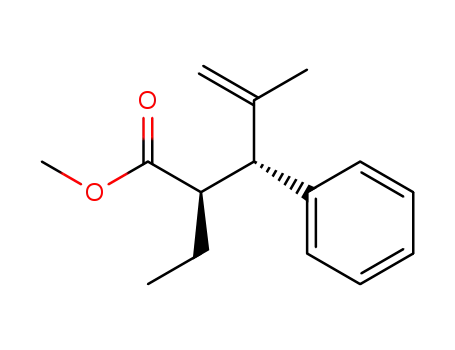 (2R,3R)-2-Ethyl-4-methyl-3-phenyl-pent-4-enoic acid methyl ester