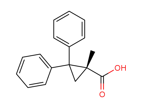 Cyclopropanecarboxylic acid, 1-methyl-2,2-diphenyl-, (R)-