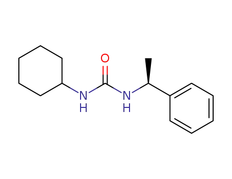 Molecular Structure of 158072-24-3 (Urea, N-cyclohexyl-N'-[(1S)-1-phenylethyl]-)