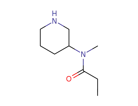 Propanamide,  N-methyl-N-3-piperidinyl-