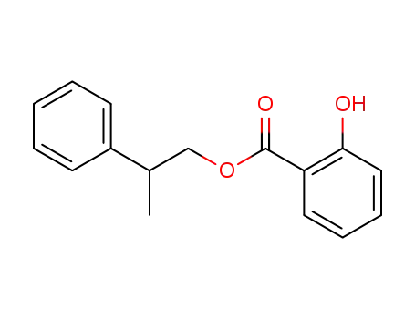 Molecular Structure of 94200-04-1 (2-phenylpropyl salicylate)