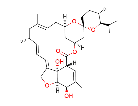Molecular Structure of 77855-81-3 (Milbemycin D)