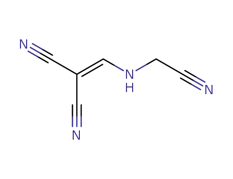 Molecular Structure of 518314-94-8 (Propanedinitrile, [[(cyanomethyl)amino]methylene]-)