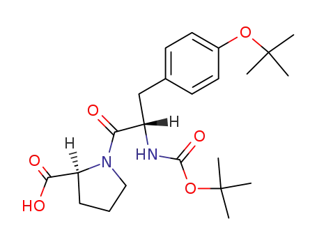 Molecular Structure of 289910-65-2 (Boc-Tyr(tBu)-Pro-OH)
