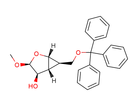 2-Oxabicyclo[3.1.0]hexan-4-ol, 3-methoxy-6-[(triphenylmethoxy)methyl]-,
(1R,3S,4R,5R,6R)-