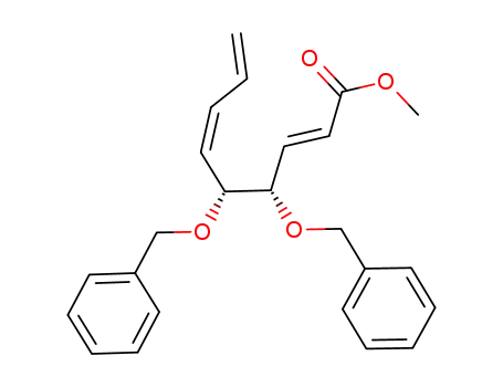 2,6,8-Nonatrienoic acid, 4,5-bis(phenylmethoxy)-, methyl ester,
(2E,4S,5R,6Z)-