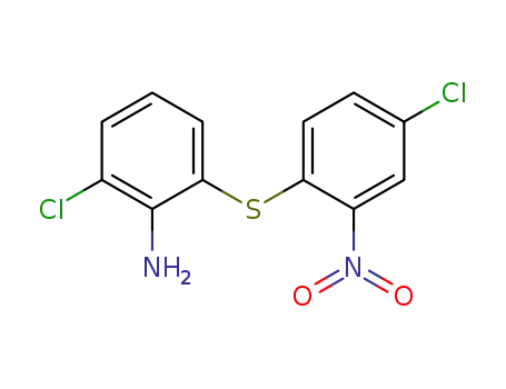 2-chloro-6-(4-chloro-2-nitro-phenylsulfanyl)-phenylamine