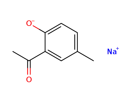 Molecular Structure of 52166-70-8 (Ethanone, 1-(2-hydroxy-5-methylphenyl)-, sodium salt)