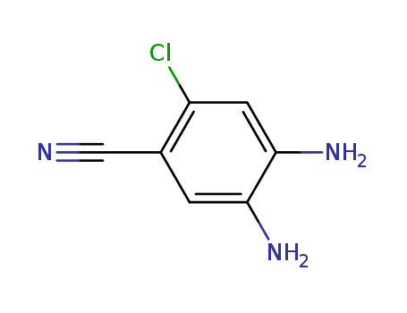 4,5-DIAMINO-2-CHLOROBENZONITRILE