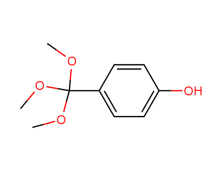 Phenol,4-(trimethoxymethyl)-