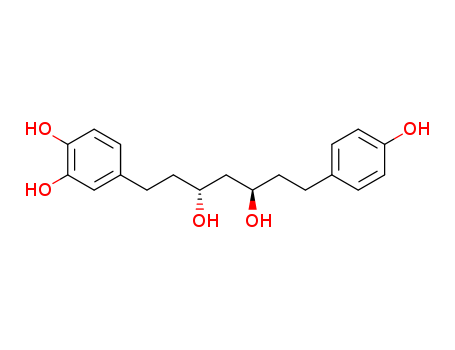3,5-Dihydroxy-1-(3,4-dihydroxyphenyl)
-7-(4-hydroxyphenyl)heptane(408324-00-5)