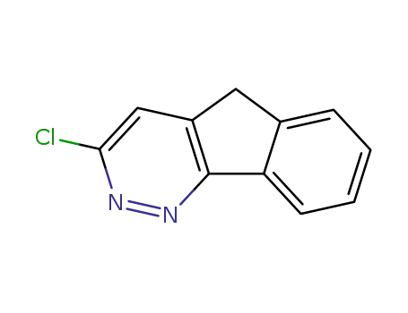 Molecular Structure of 69581-17-5 (3-CHLORO-5H-INDENO[1,2-C]PYRIDAZINE)