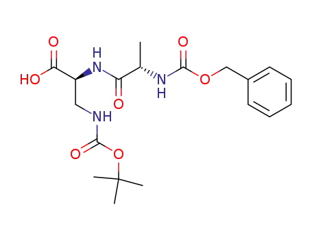 (S)-2-((S)-2-Benzyloxycarbonylamino-propionylamino)-3-tert-butoxycarbonylamino-propionic acid