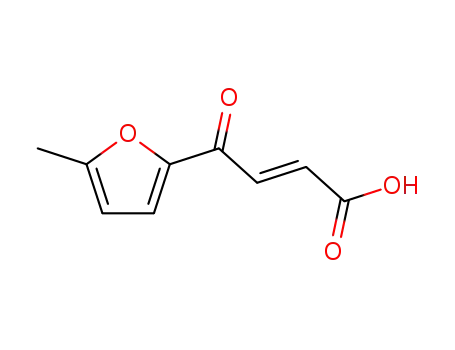 Molecular Structure of 104804-41-3 (2-Butenoic acid, 4-(5-methyl-2-furanyl)-4-oxo-, (E)-)