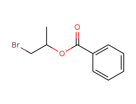 Molecular Structure of 6065-70-9 (2-benzoyloxy-1-bromopropane)