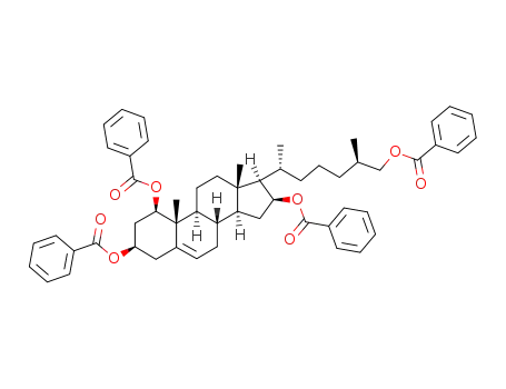 1β,3β,16β,26-tetrabenzoyloxycholest-5-ene
