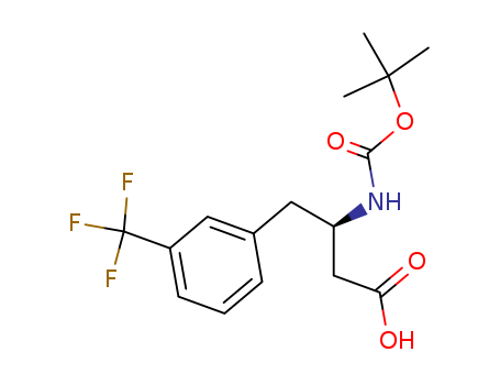 Boc-(S)-3-Amino-4-(3-trifluoromethyl-phenyl)-butyric acid