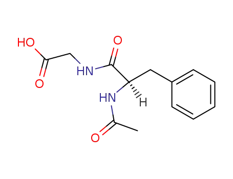 Molecular Structure of 78422-11-4 (Glycine, N-(N-acetyl-D-phenylalanyl)-)