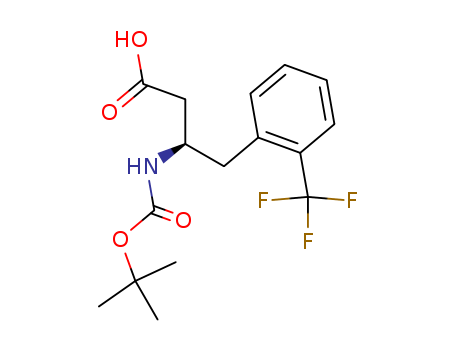 Boc-(R)-3-Amino-4-(2-trifluoromethyl-phenyl)-butyric acid