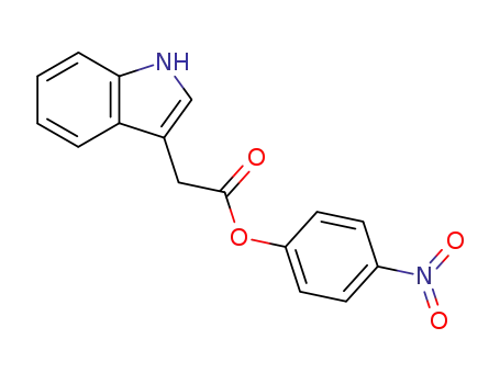 1H-Indole-3-acetic acid, 4-nitrophenyl ester
