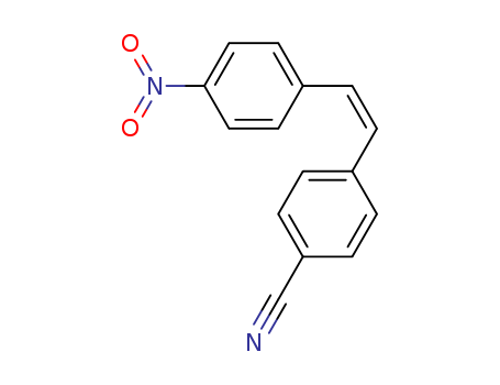 159394-73-7,4-[(Z)-2-(4-nitrophenyl)ethenyl]benzonitrile,Benzonitrile,4-[2-(4-nitrophenyl)ethenyl]-, (Z)-; (Z)-4-Cyano-4'-nitrostilbene