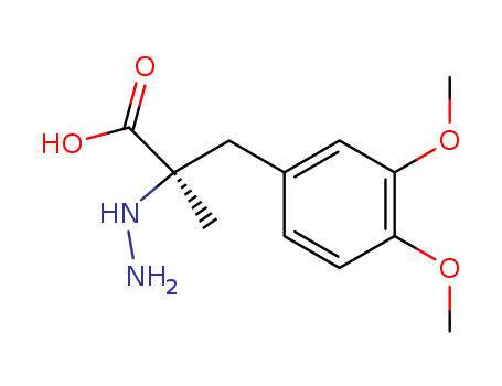 High Purity Dl-3-(3,4-Dimethoxyphenyl)-2-Methyl-2-Hydrazine Propionic Acid 28860-96-0