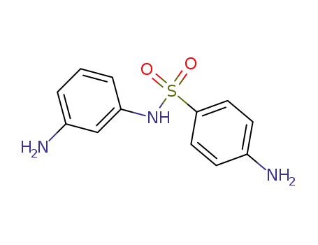 Molecular Structure of 6267-28-3 (4-amino-N-(3-aminophenyl)benzenesulfonamide)