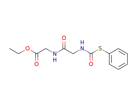 Molecular Structure of 5589-84-4 (ethyl N-[(phenylsulfanyl)carbonyl]glycylglycinate)