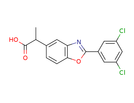 51234-76-5,2-(3,5-Dichlorophenyl)-α-methyl-5-benzoxazoleacetic acid,