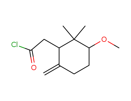 (3-Methoxy-2,2-dimethyl-6-methylene-cyclohexyl)-acetyl chloride