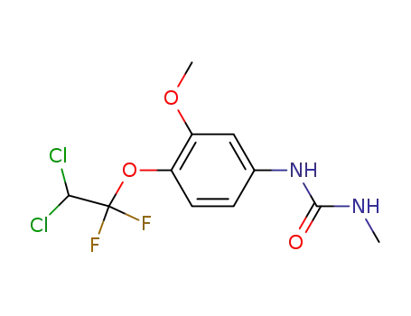 Urea,
N-[4-(2,2-dichloro-1,1-difluoroethoxy)-3-methoxyphenyl]-N'-methyl-
