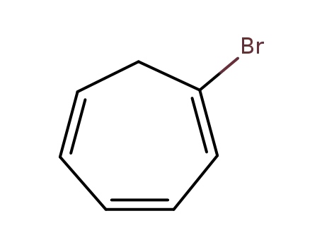 Molecular Structure of 32743-67-2 (1,3,5-Cycloheptatriene, 1-bromo-)