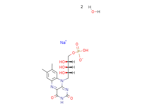 riboflavin-5'-phosphate sodium salt dihydrate(6184-17-4)