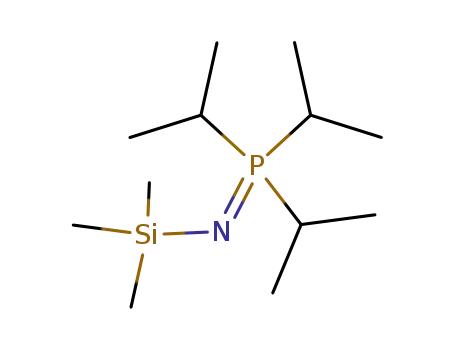 Molecular Structure of 53561-52-7 (Silanamine, 1,1,1-trimethyl-N-[tris(1-methylethyl)phosphoranylidene]-)