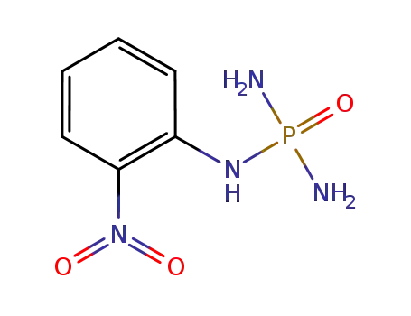 Molecular Structure of 874819-71-3 (N-(2-nitrophenyl)phosphoric triamide)
