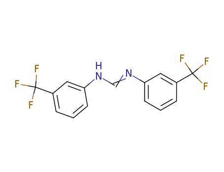 16659-14-6,Methanimidamide,N,N'-bis[3-(trifluoromethyl)phenyl]-,Formamidine,N,N'-bis(a,a,a-trifluoro-m-tolyl)- (8CI); N,N'-Di(m-trifluoromethylphenyl)formamidine