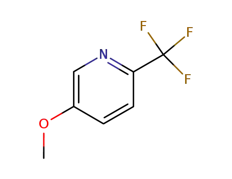 Molecular Structure of 216766-13-1 (5-Methoxy-2-(trifluoromethyl)pyridine)