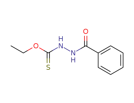 Molecular Structure of 90053-22-8 (Benzoic acid, 2-(ethoxythioxomethyl)hydrazide)