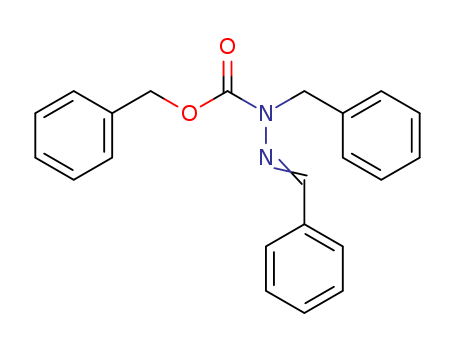 Hydrazinecarboxylic acid, 1-(phenylmethyl)-2-(phenylmethylene)-, phenylmethylester