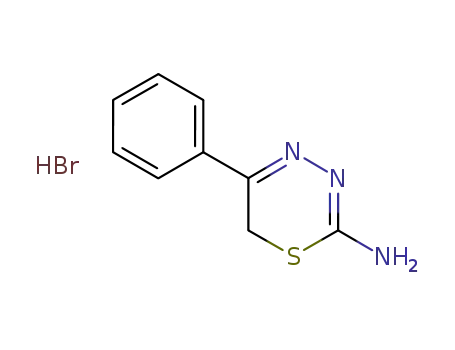 Molecular Structure of 60912-78-9 (5-PHENYL-6H-1,3,4-THIADIAZIN-2-AMINE MONOHYDROCHLORIDE)