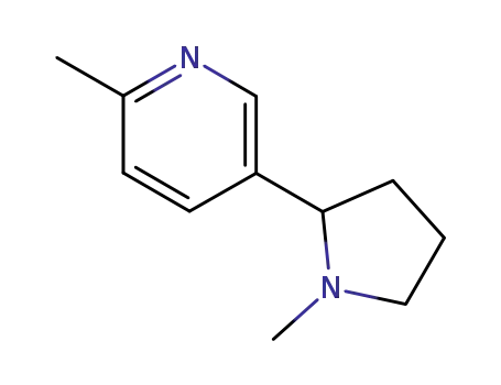Molecular Structure of 101540-79-8 ((+/-)-6-Methylnicotine)