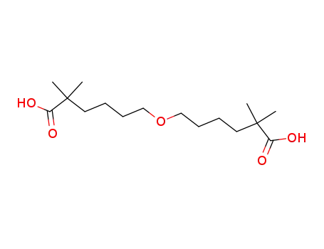Molecular Structure of 183293-82-5 (6-(5-carboxy-5-methyl-hexoxy)-2,2-dimethyl-hexanoic acid)