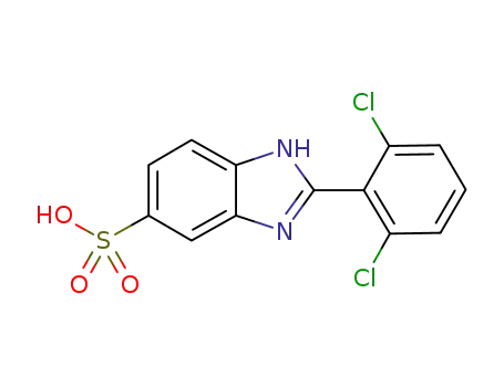 2-(2,6-dichlorophenyl)-1H-benzimidazol-5<sup>(6)</sup>-sulfonic acid