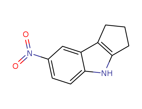CYCLOPENT[B]INDOLE, 1,2,3,4-TETRAHYDRO-7-NITRO-