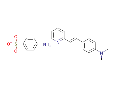 (E)-2-(4-(dimethylamino)styryl)-1-methylpyridinium 4-aminobenzenesulfonate